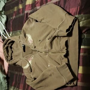 Harley Davidson zip hoodie size medium